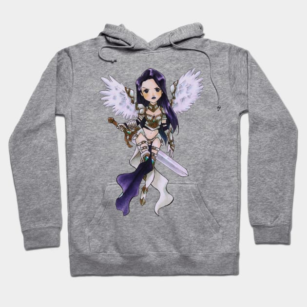 Akroma, Angel of Wrath Hoodie by KaylaNostrade